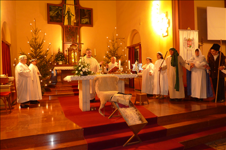 Karcsonyi viglia szentmise - 2015. december 24. (cstrtk)